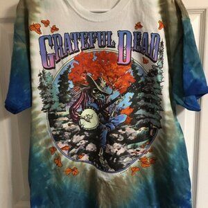 Grateful Dead Banjo Player Fall Tour Original T Shirt Size Large  Box T01